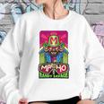 Randy Macho Man Savage Cartoon Wrestling Sweatshirt Gifts for Her