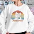 Retro Furry Fandom Furry Vibes Cute Owo Fursuit Sweatshirt Gifts for Her