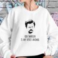 Ron Swanson Is My Spirit Animal Sweatshirt Gifts for Her