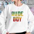 Rude Boy Rasta Reggae Roots Gifts Clothing Jamaica Sweatshirt Gifts for Her