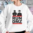 Run Dmz Funny Communist North Korea Sweatshirt Gifts for Her