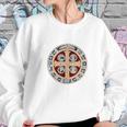 The Saint Benedict Medal Catholic Sweatshirt Gifts for Her