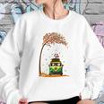 Snoopy With Friends Hippie Car Autumn Leaf Sweatshirt Gifts for Her