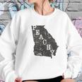 Soffe Peachy Map Sweatshirt Gifts for Her