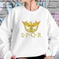 Spqr Senatus Populusque Romanus Sweatshirt Gifts for Her