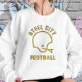 The Steel City Vintage Pittsburgh Football Sweatshirt Gifts for Her