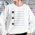 Three Hole Punch College Ruled Paper Costume Sweatshirt Gifts for Her