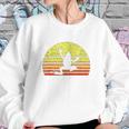 Tree Frog Design Save The Rainforest Retro Sun Vintage Gift Sweatshirt Gifts for Her