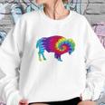 Vintage Tie Dye Bison American Buffalo Sweatshirt Gifts for Her