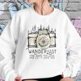 Wanderlust Find What You Love And Let It Save You Camera Sweatshirt Gifts for Her