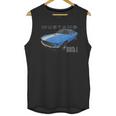 1970 Ford Mach1 Blue Unisex Tank Top