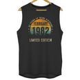 1982 Birthday Gifts For Men February 40 Years Old 40Th Bday Unisex Tank Top