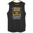 30Th Birthday Gift 30 Years Old Awesome Since February 1992 Ver2 Unisex Tank Top