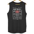 32 Years Old 32Nd Birthday Decoration April 1989 Ver2 Unisex Tank Top