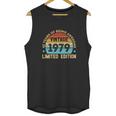 43 Years Of Being Awesome Vintage Limited 43Th Birthday 1979 Unisex Tank Top