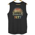 44 Years Old Birthday Gifts Awesome Since April 1977 Ver2 Unisex Tank Top