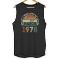 44 Years Old Birthday Awesome Since March 1978 44Th Birthday Unisex Tank Top