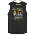 44 Years Old September 1977 Retro Awesome 44Th Birthday Unisex Tank Top