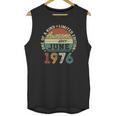 45 Years Old Birthday Awesome Since June 1976 45Th Birthday Unisex Tank Top