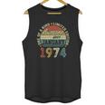 47 Years Old Birthday Gifts Awesome Since January 1974 Ver2 Unisex Tank Top