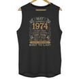 47Th Birthday Gift 47 Years Old Retro Vintage May 1974 Ver2 Unisex Tank Top