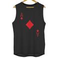 Ace Diamonds Poker Texas Hold Em Deck Cards Playing Costume Unisex Tank Top