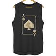 Ace Of Spades Playing Card Unisex Tank Top