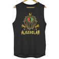 African Lion Rbg Ankh Unisex Tank Top