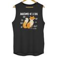 Anatomy Of A Fo Cute Sweet Carnivore Funny Animal Gift Unisex Tank Top