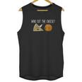 Annoying Orange Who Cut The Cheese Unisex Tank Top