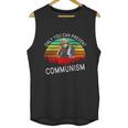 Anti Communism Capitalism Antisocialist Bear Unisex Tank Top