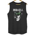 Attack On Titan Eren Jaeger Glow Unisex Tank Top