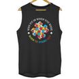 Autism Awareness Month Puzzle Aspergers Autistic Pride Gift Unisex Tank Top