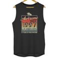 Awesome Since 1997 25Th Birthday Gifts 25 Years Old Vintage Unisex Tank Top