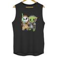 Baby Yoda And Jack Skellington Unisex Tank Top