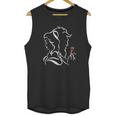 Beauty Beast Silhuette Unisex Tank Top