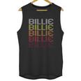 Billie Retro Wordmark Pattern Vintage Style Unisex Tank Top