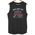 Birds Are Not Real Wake Up America Unisex Tank Top