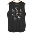 Birdwatcher Collection Of Tits Bird Unisex Tank Top