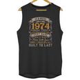 Born In March 1974 Vintage 47Th Birthday Gifts 47 Years Old Unisex Tank Top