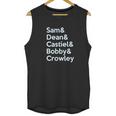 Brand88 - Supernatural Cast Adults Printed Unisex Tank Top