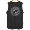 Bucking Goat Silhouette Bright Explosion Unisex Tank Top