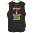 Budweiser Helping Me Survive Quarantine Unisex Tank Top