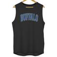 Buffalo Ny Varsity Style Blue Text Unisex Tank Top