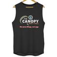 The Canopy Bar And Grill We Serve Wings Not Legs Unisex Tank Top