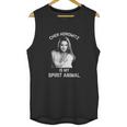 Cher Horowitz Black And White Grayscale Portrait Unisex Tank Top