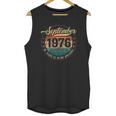 Classic 45 Years Old 45Th Birthday Born In September 1976 Ver2 Unisex Tank Top