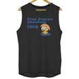 Clay Pigeon Shooting Chick Unisex Tank Top