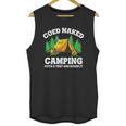 Coed Naked Camping Pitch A Tent And Rough It Cool Camping Unisex Tank Top