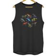 Colorful Collection Of Poison Dart Frogs Beautiful Nature Unisex Tank Top